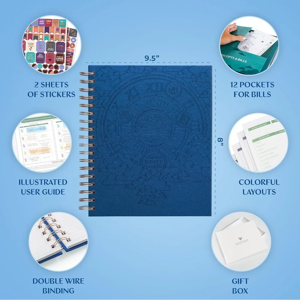 Unused Legacy Budget Planner Undated